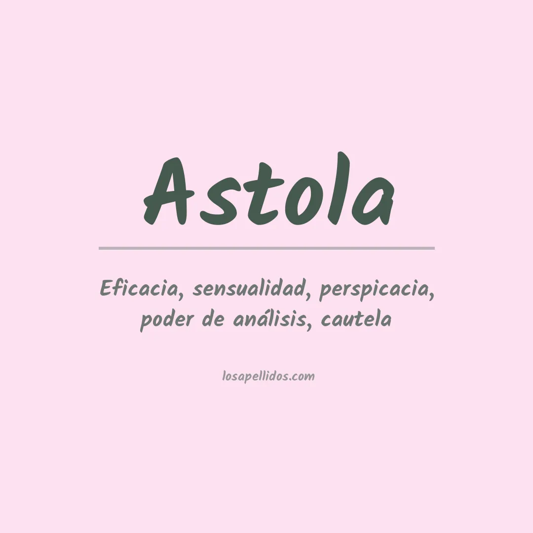 Apellido Astola