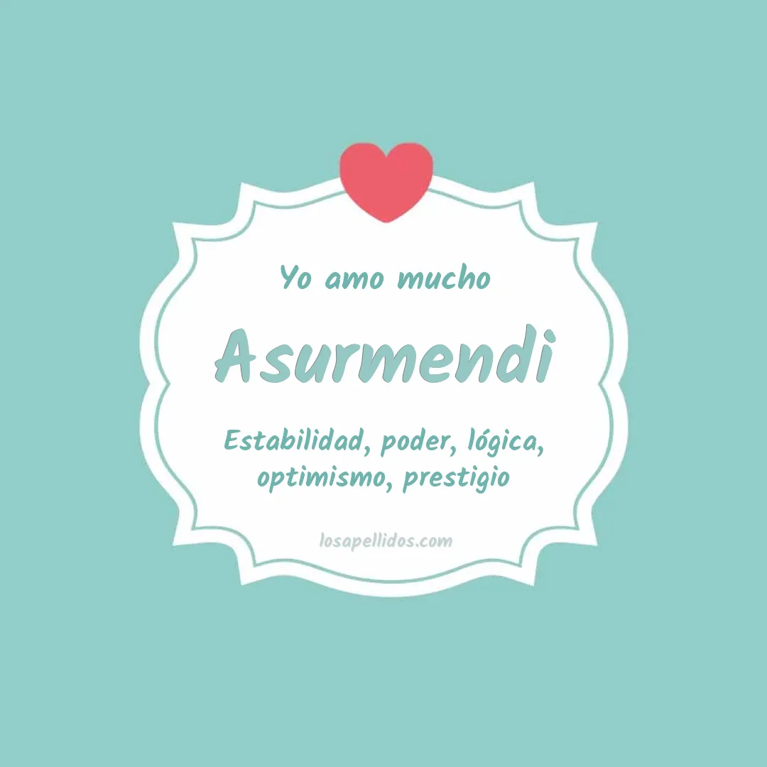 Yo amo mucho Asurmendi