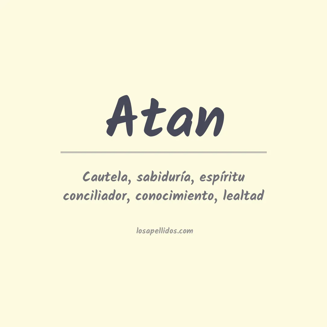 Apellido Atan