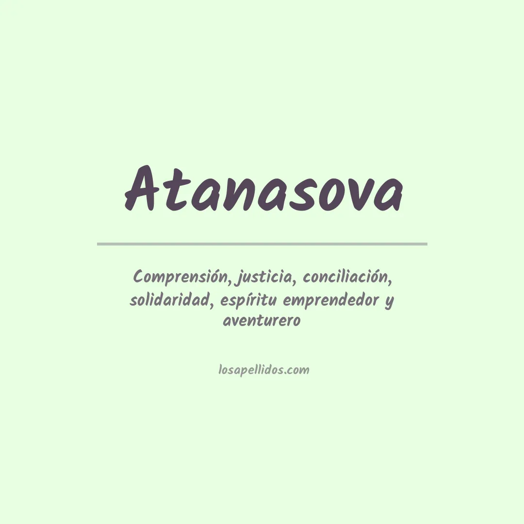 Apellido Atanasova