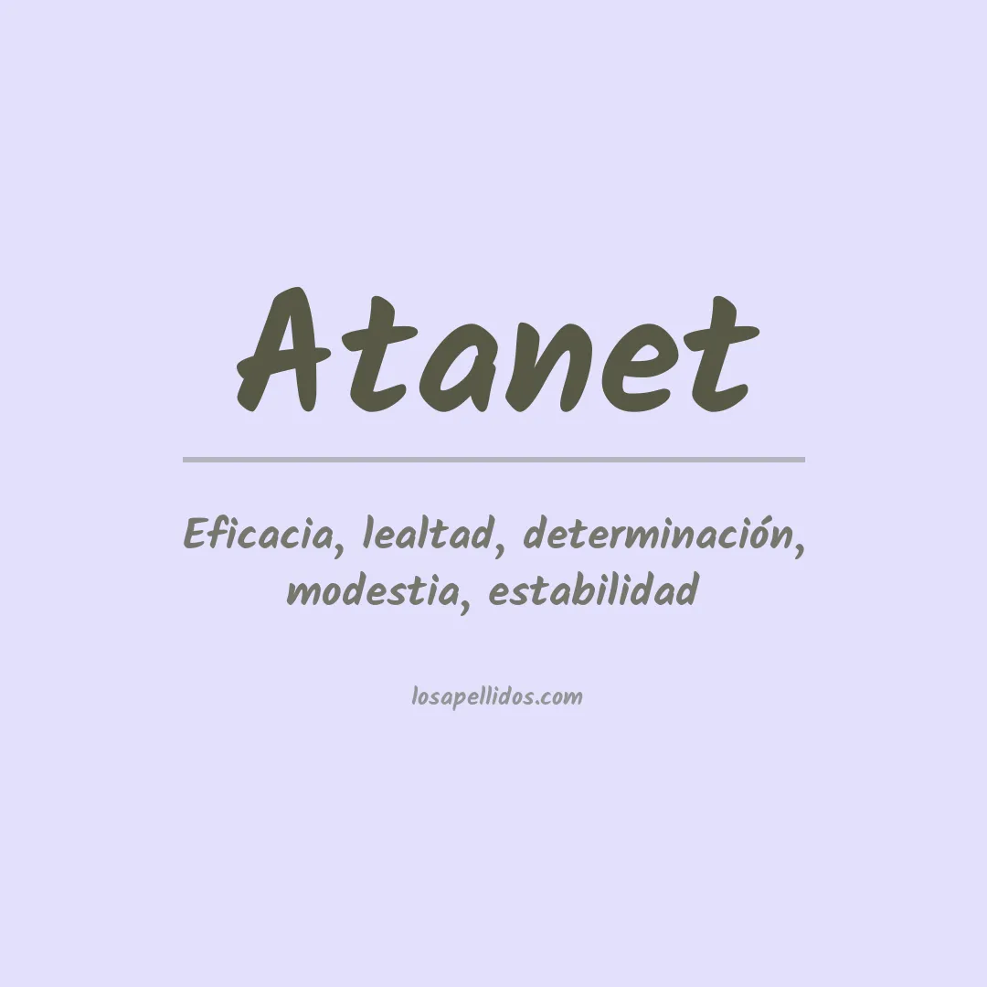 Apellido Atanet