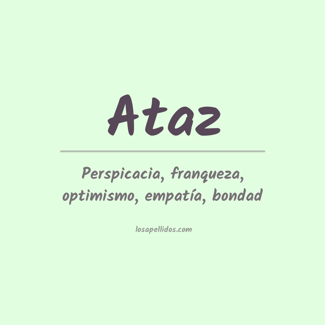 Apellido Ataz