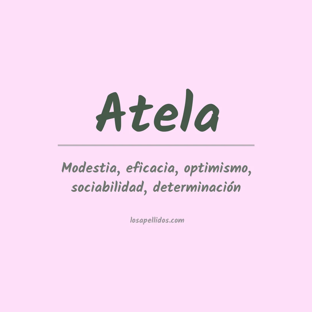 Apellido Atela