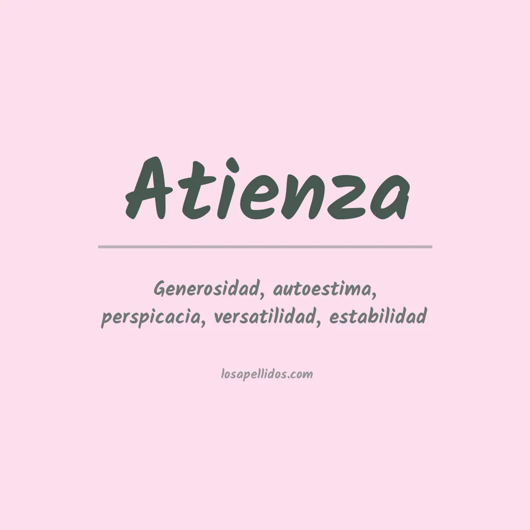 Apellido Atienza