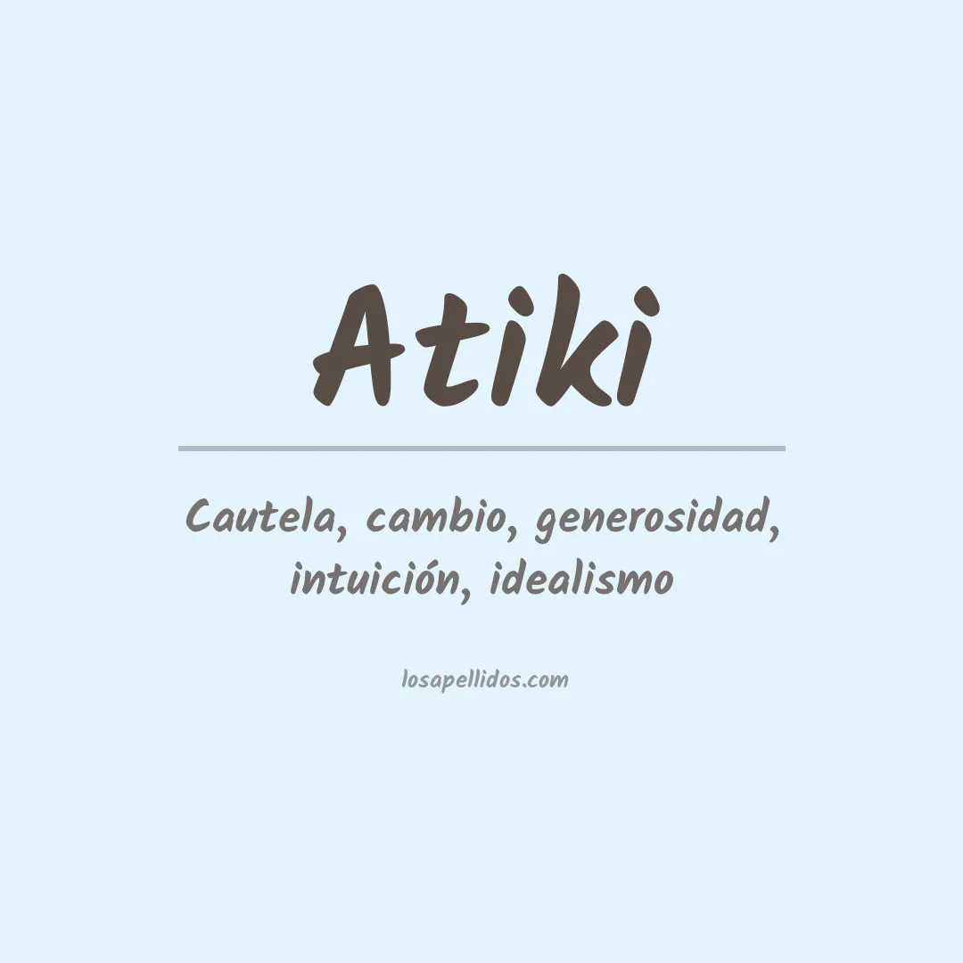 Apellido Atiki