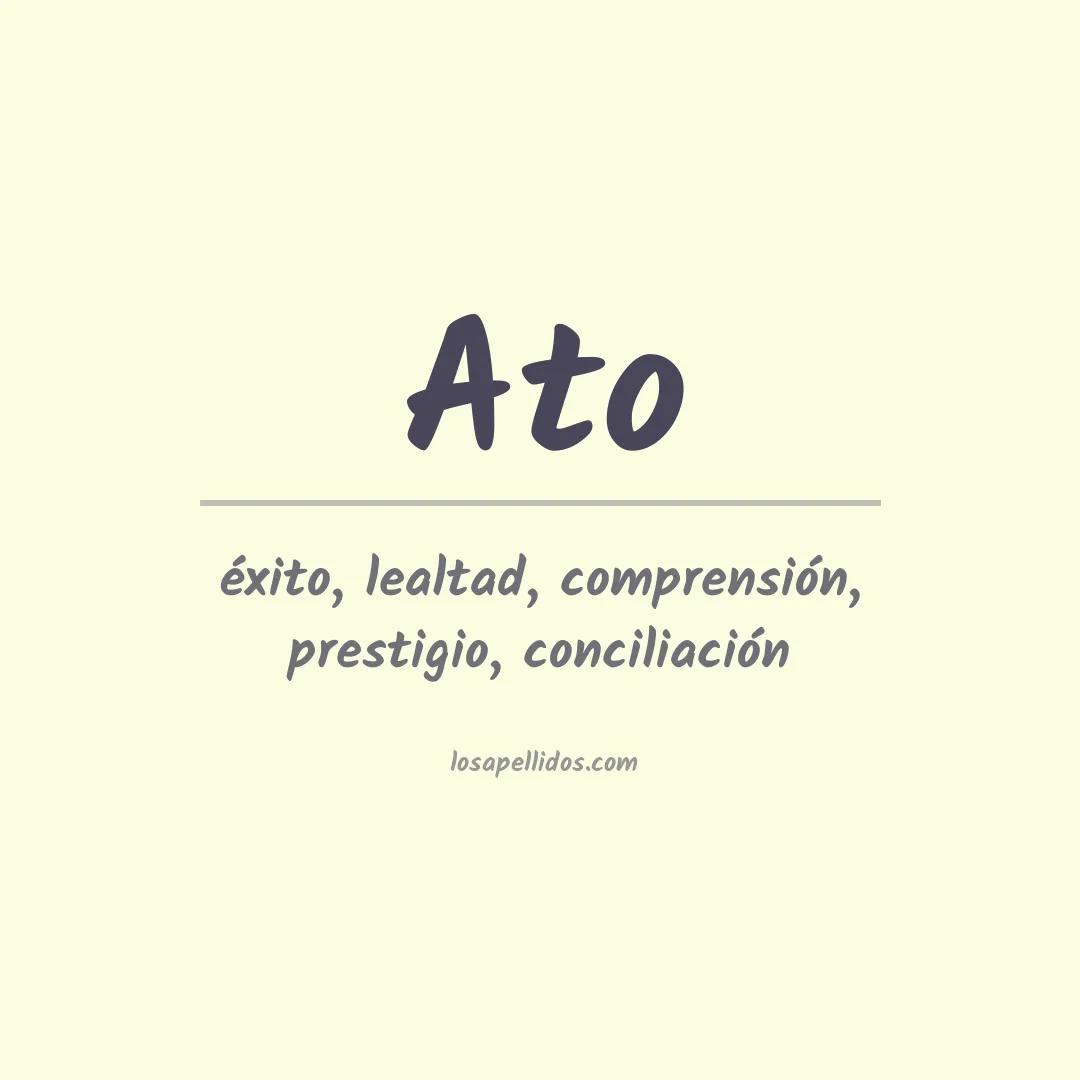 Apellido Ato