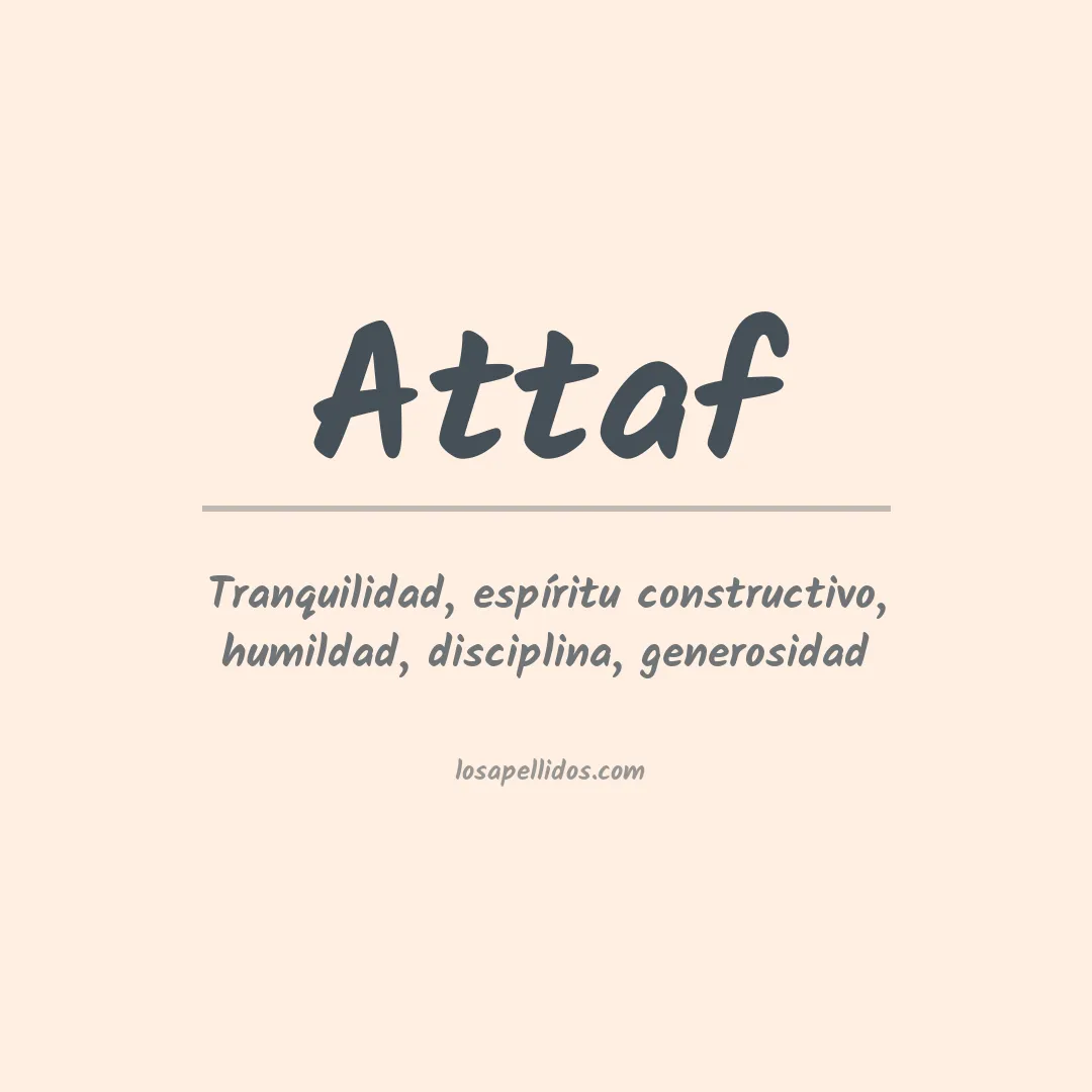 Apellido Attaf