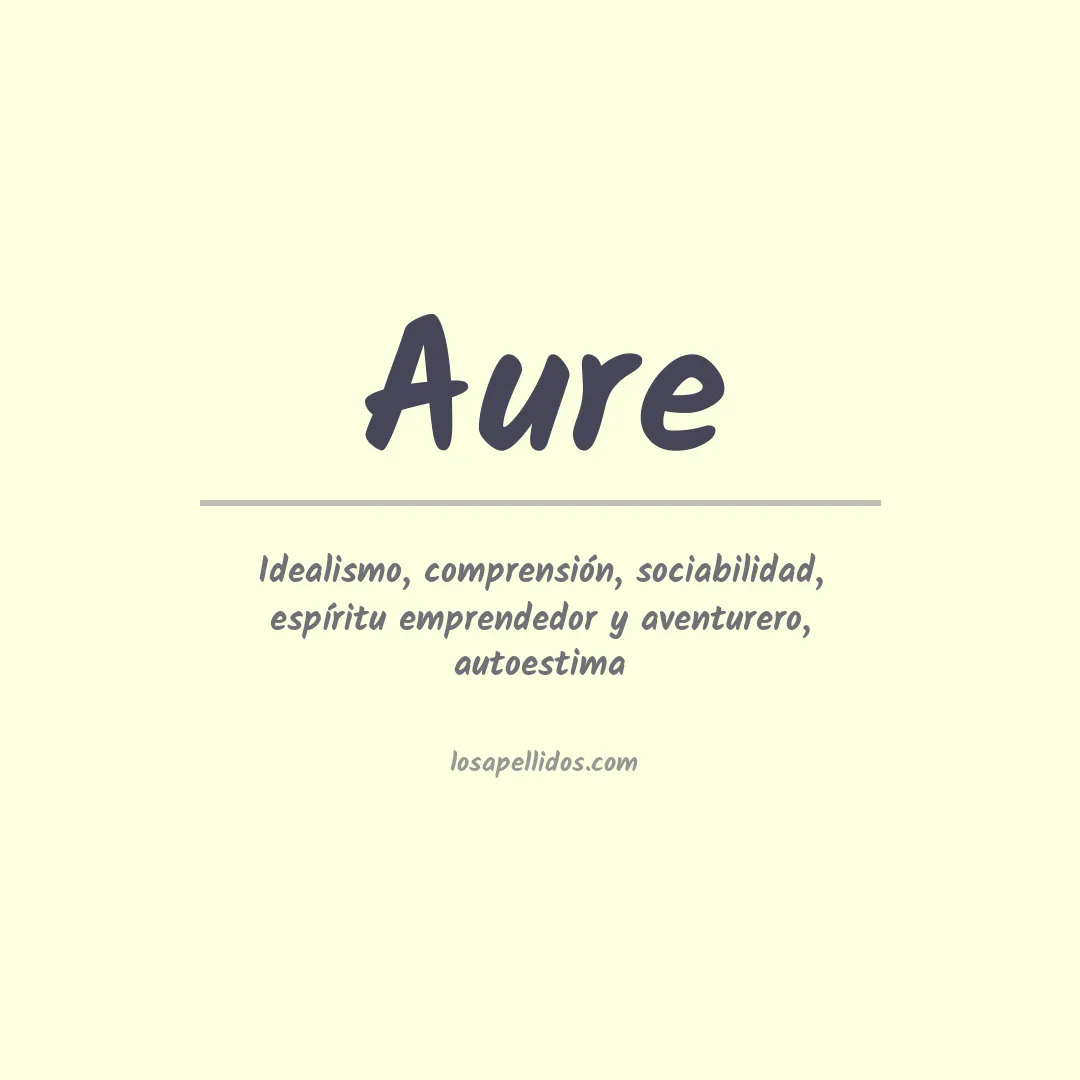 Apellido Aure