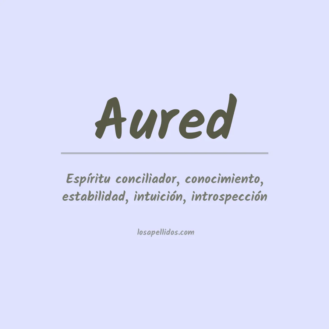 Apellido Aured