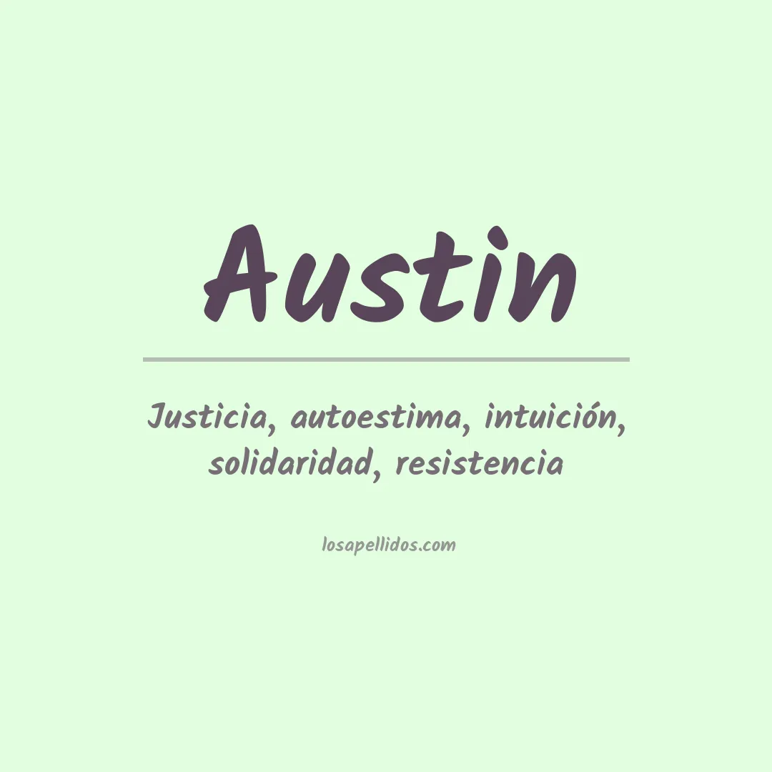 Apellido Austin