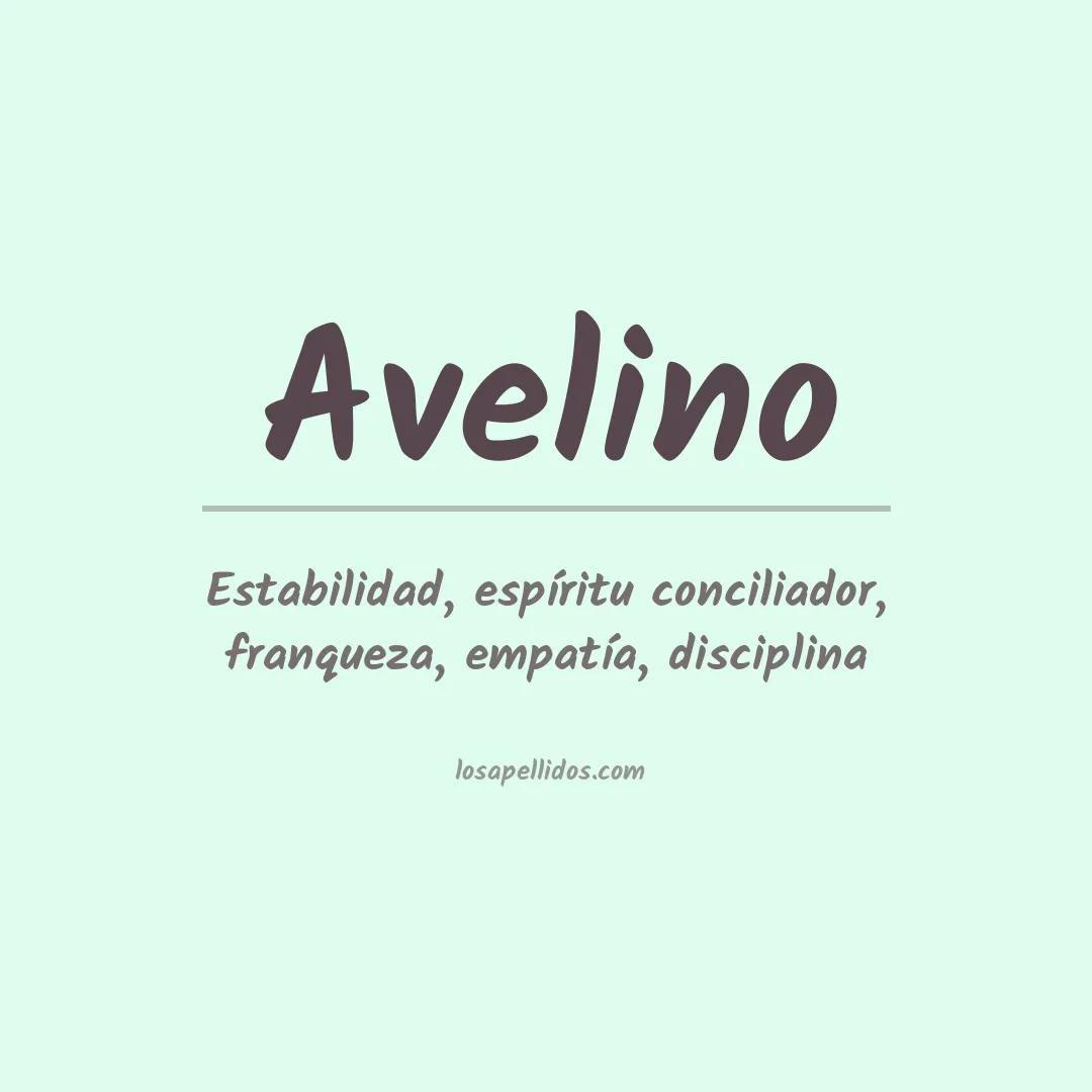 Apellido Avelino