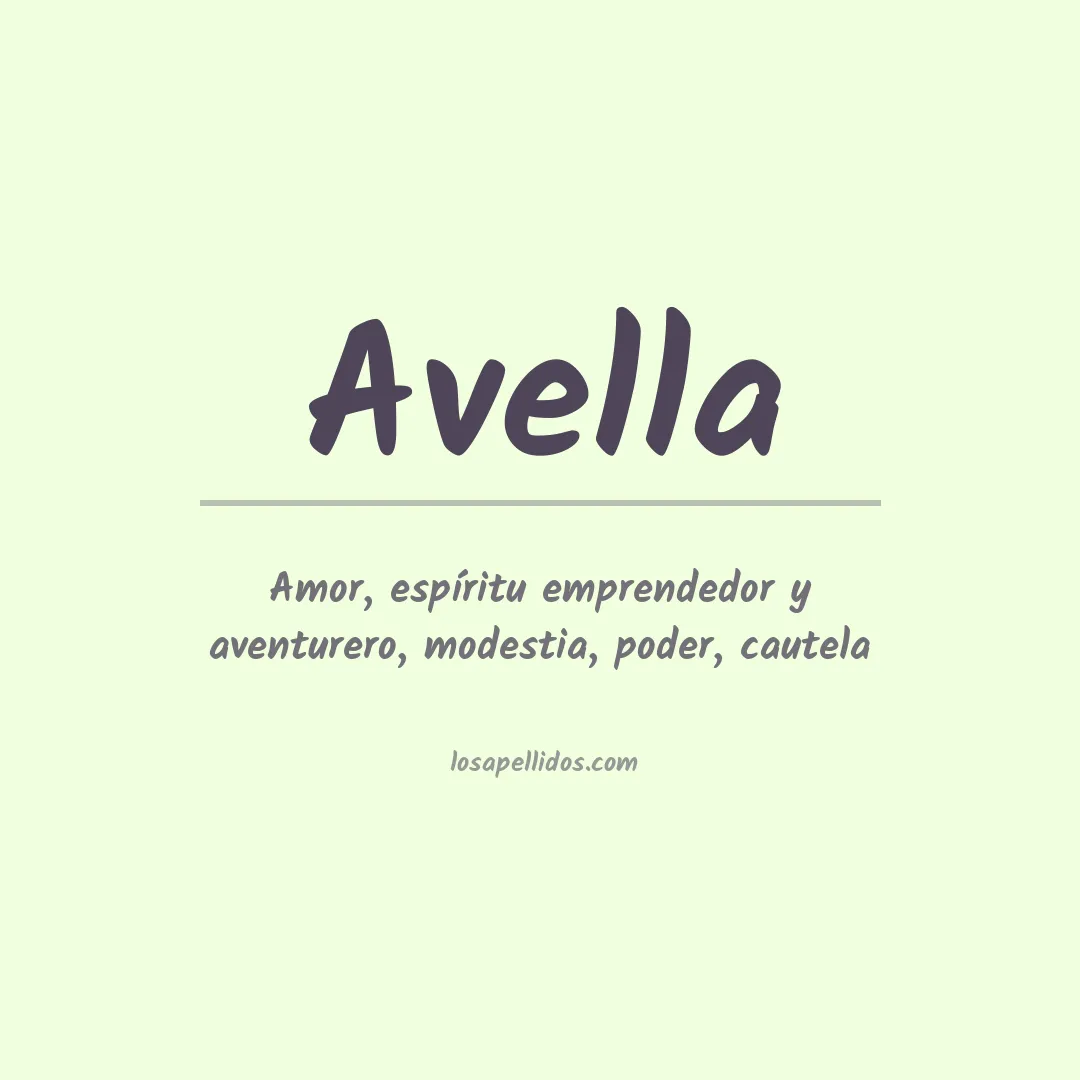 Apellido Avella