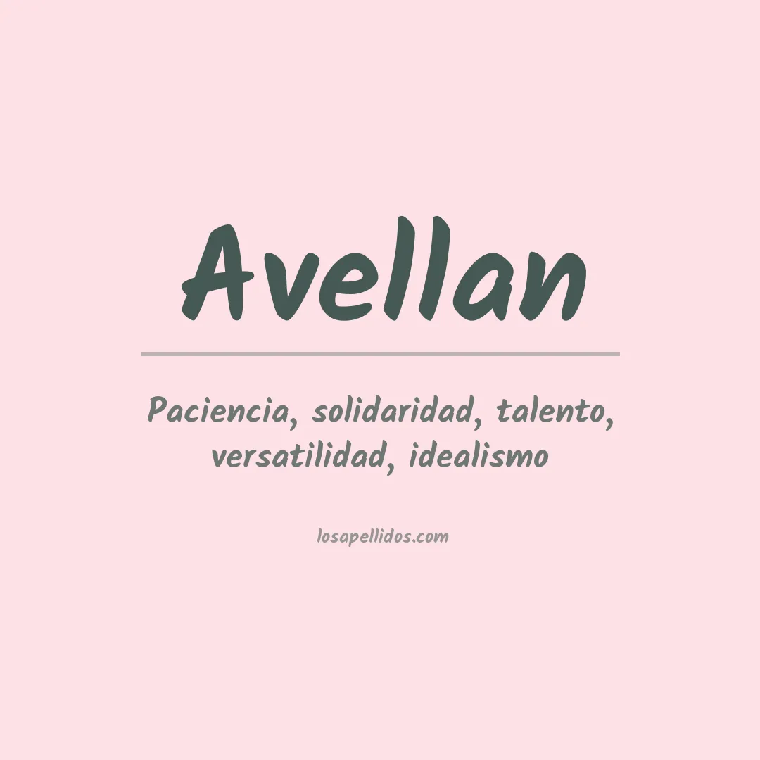 Apellido Avellán