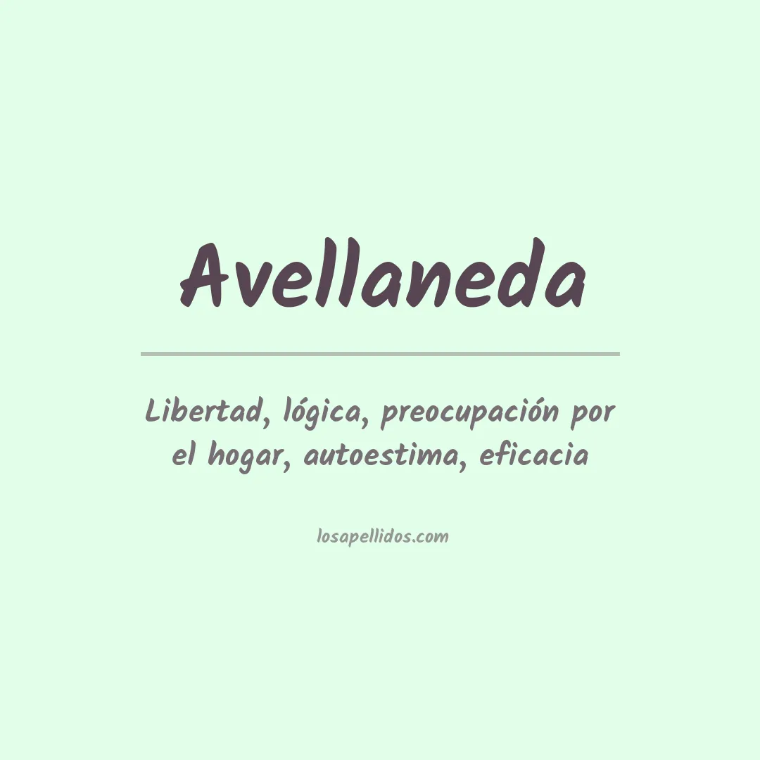 Apellido Avellaneda