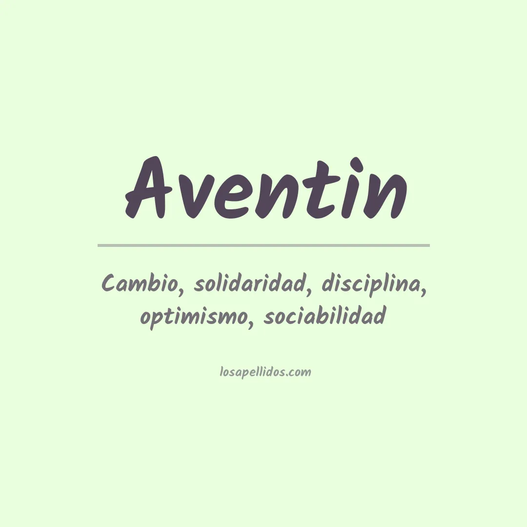 Apellido Aventin