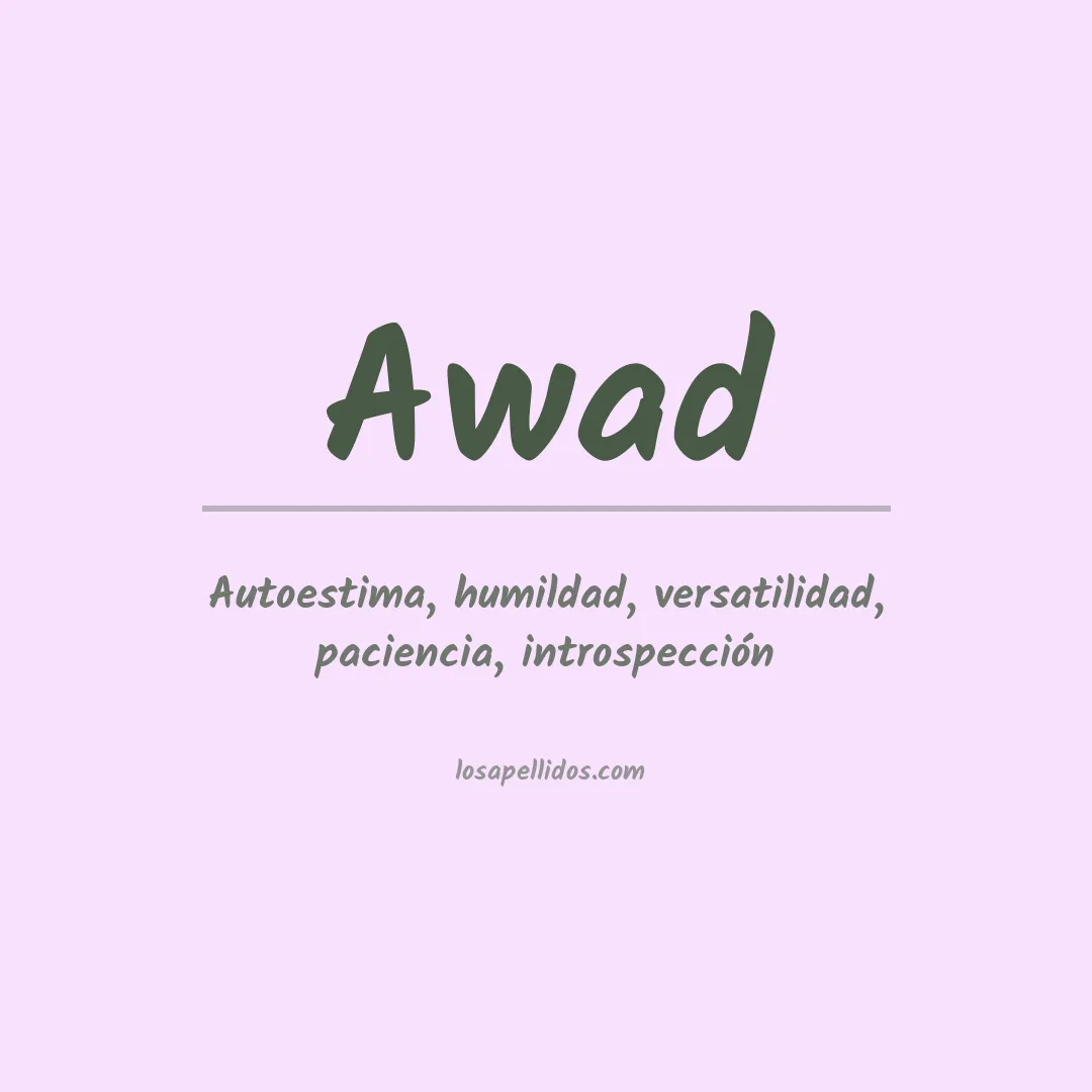 Apellido Awad