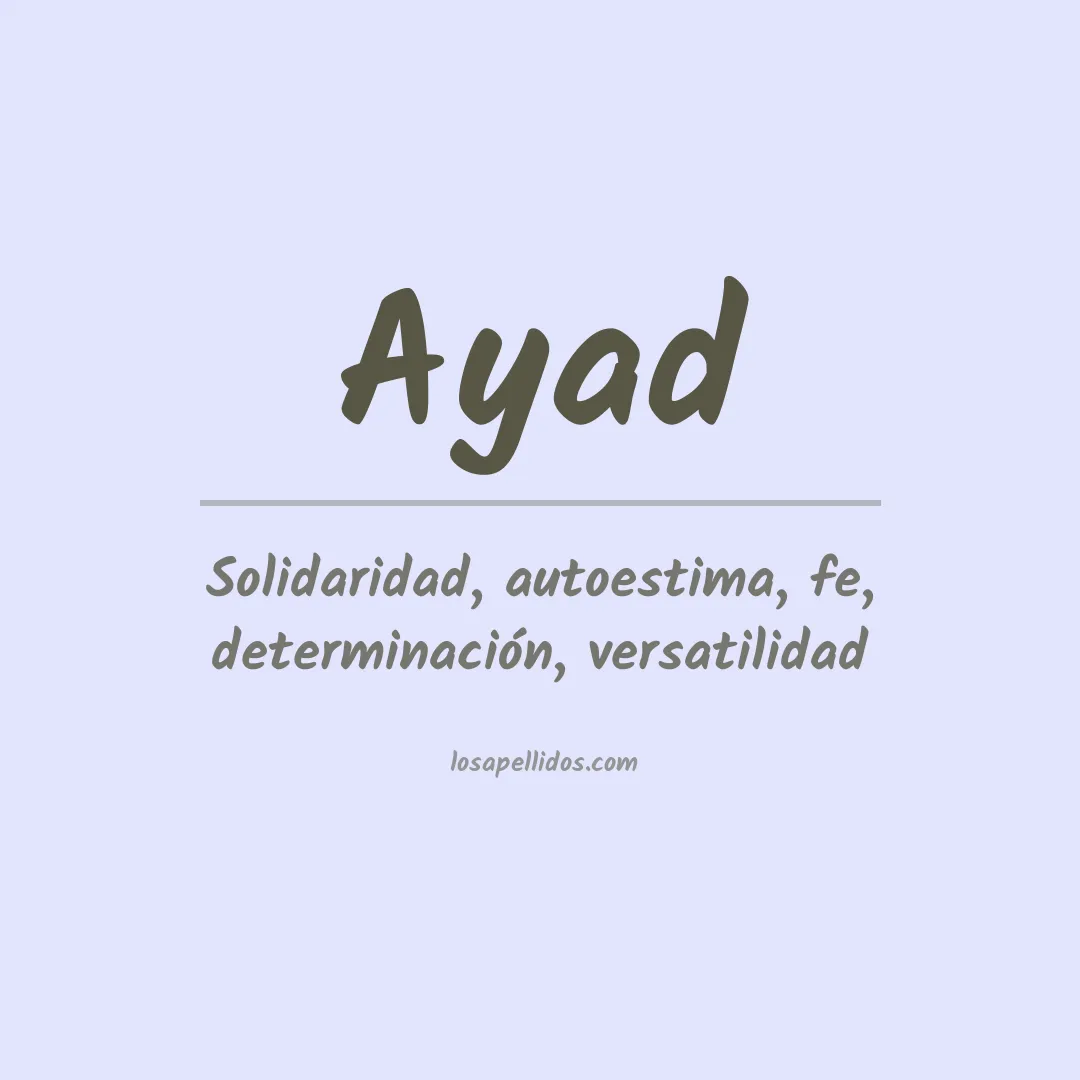 Apellido Ayad