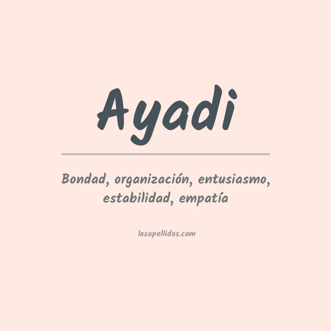 Apellido Ayadi