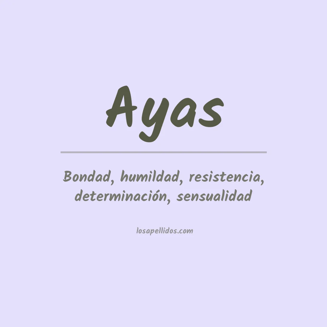 Apellido Ayas