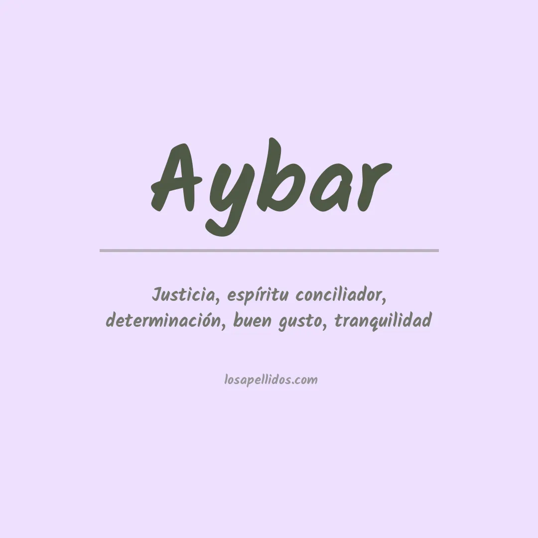 Apellido Aybar