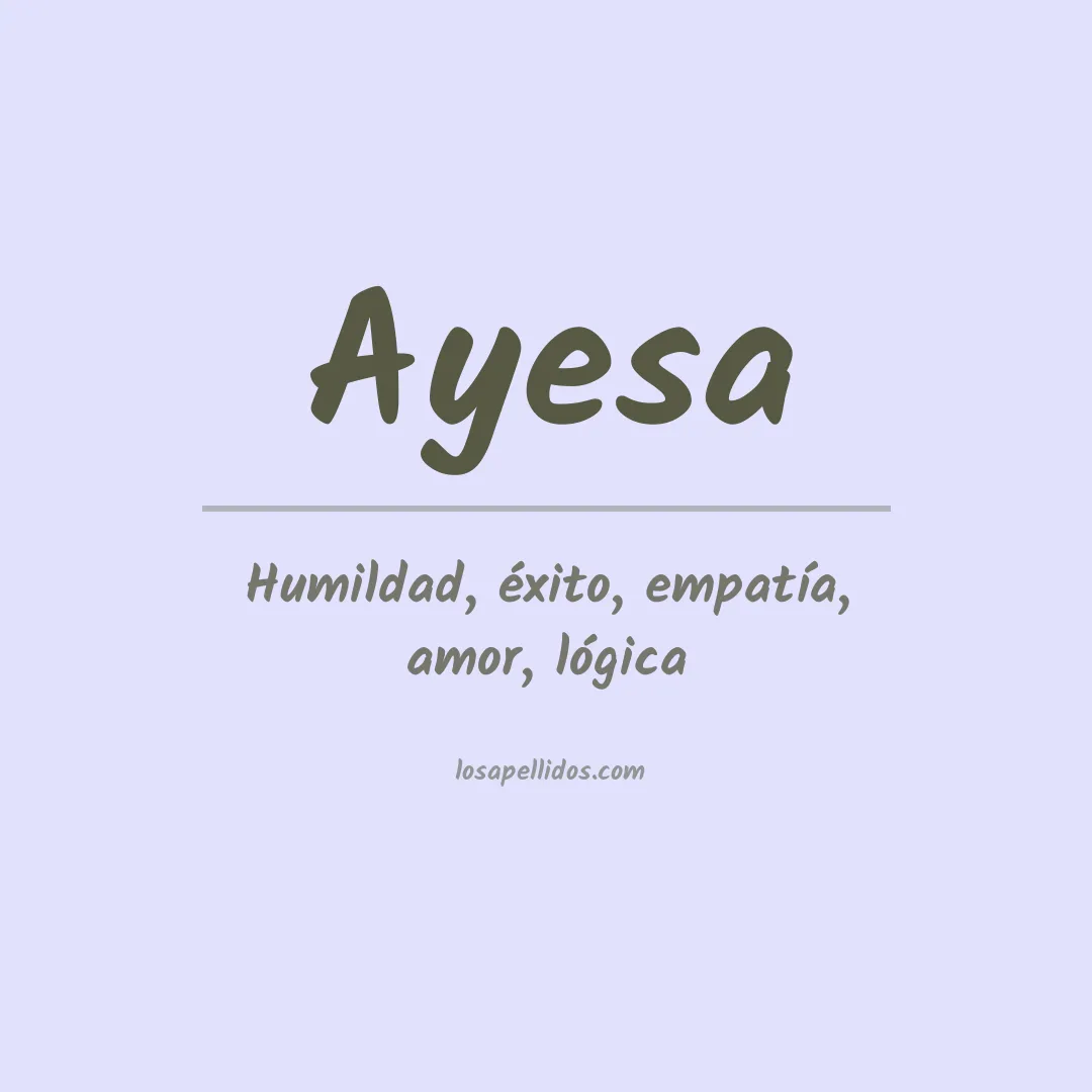 Apellido Ayesa