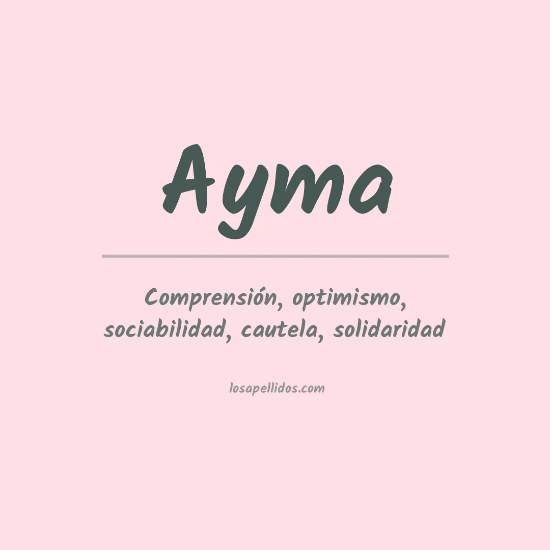 Apellido Ayma