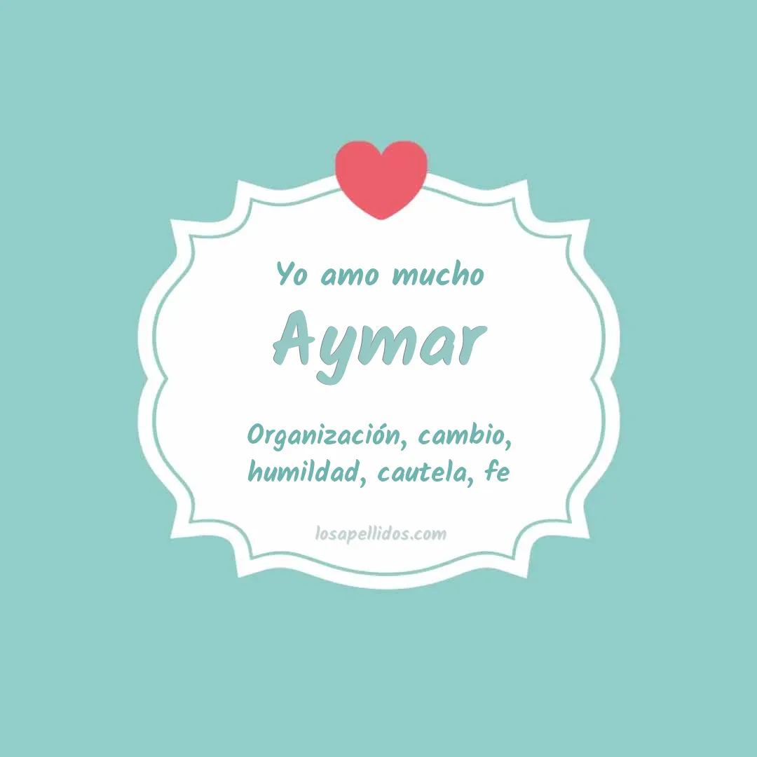 Yo amo mucho Aymar