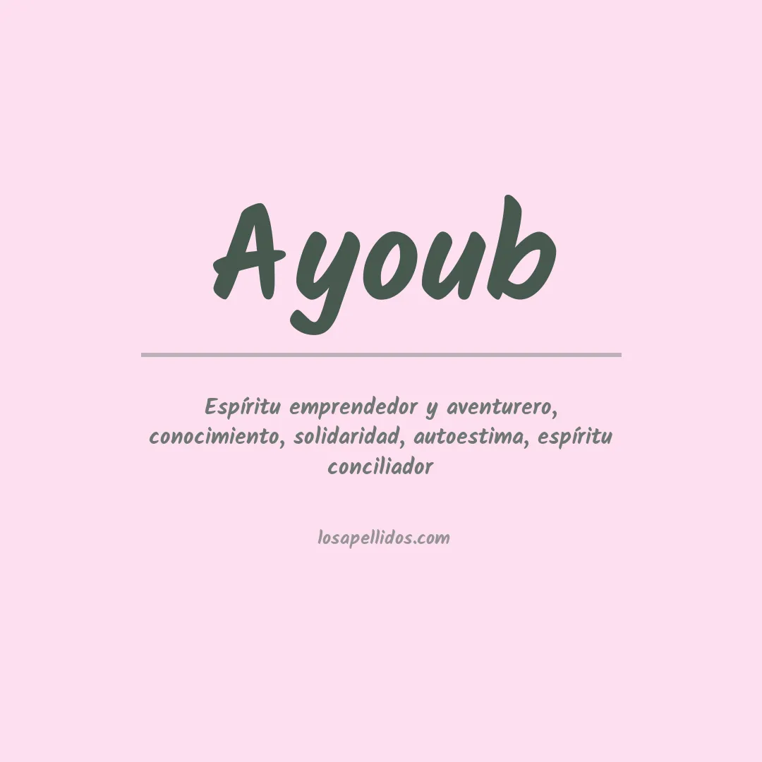 Apellido Ayoub