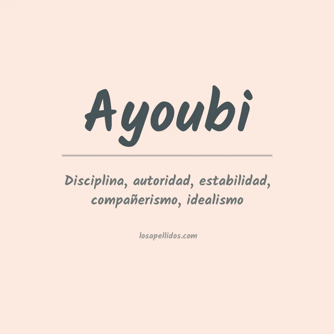 Apellido Ayoubi