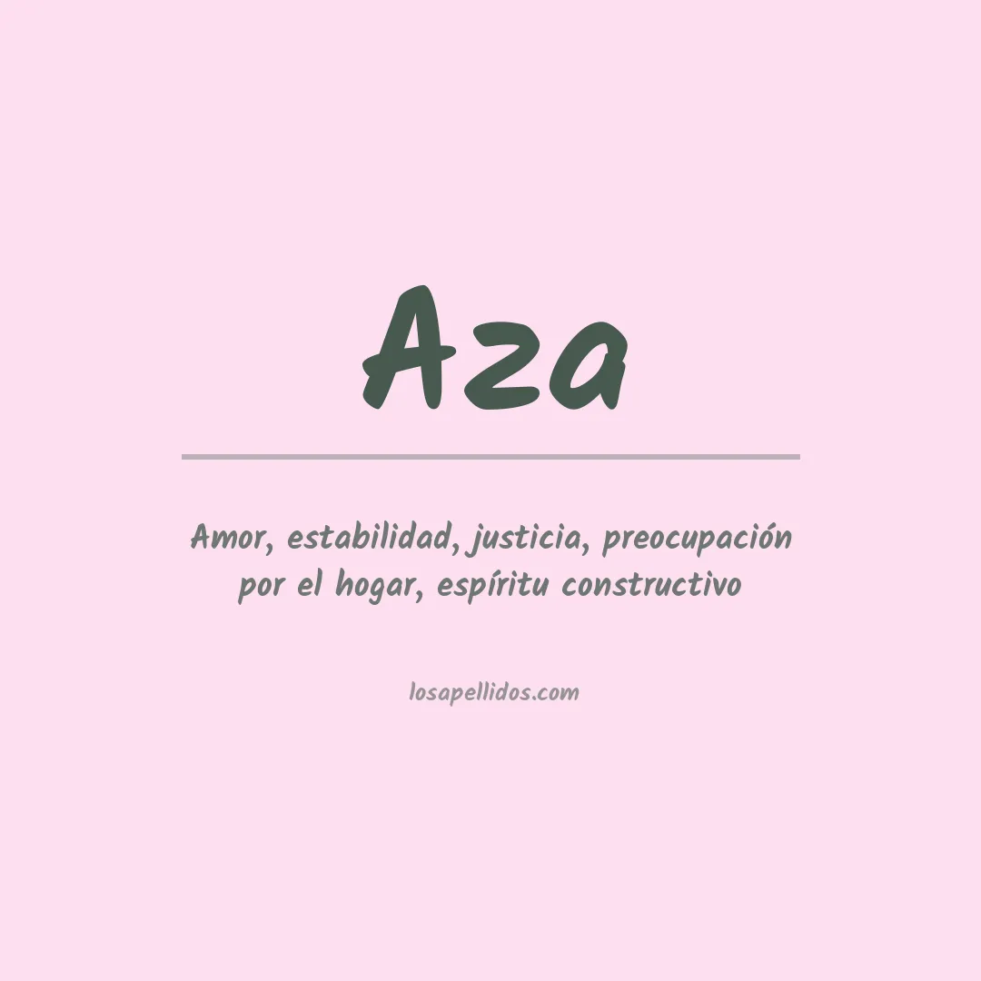 Apellido Aza