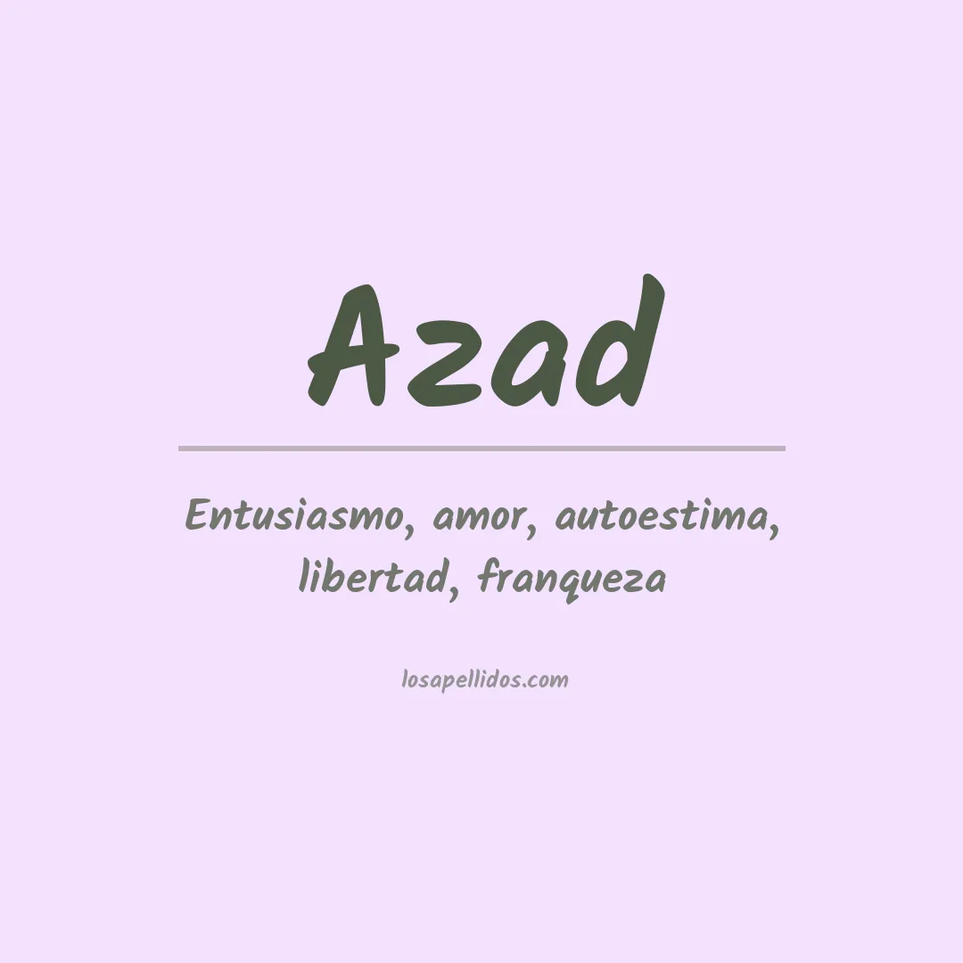Apellido Azad
