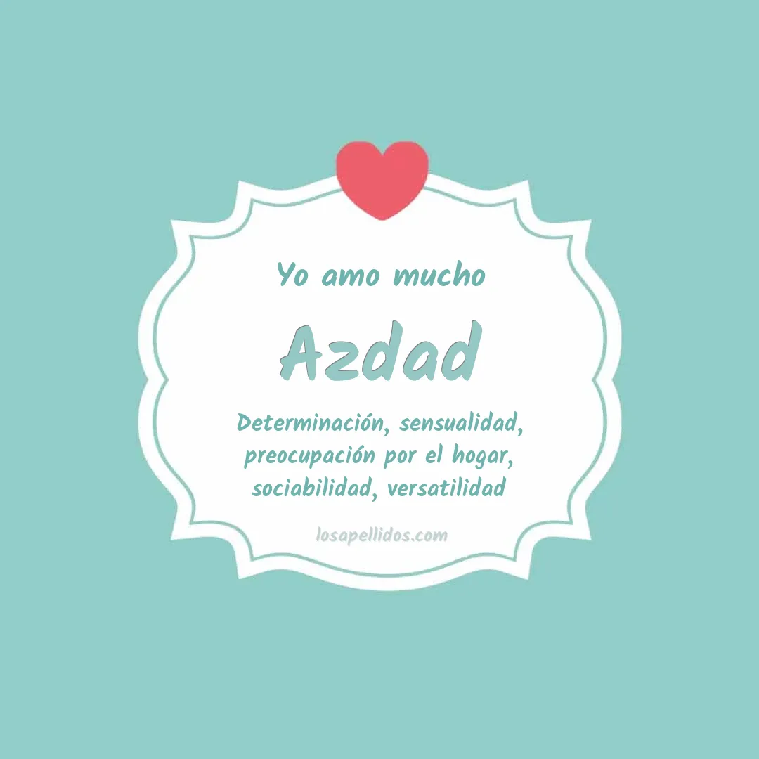 Yo amo mucho Azdad
