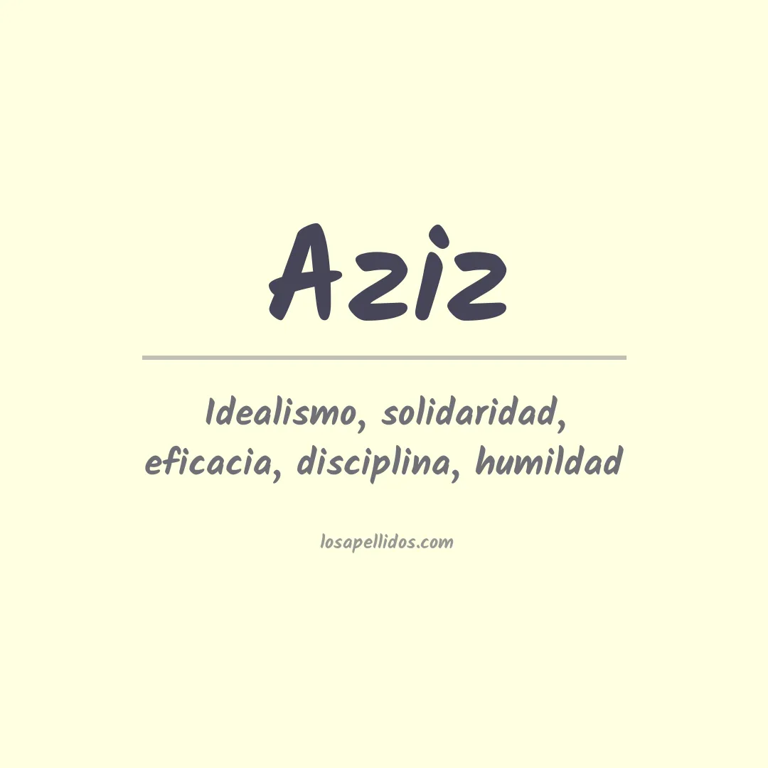 Apellido Aziz