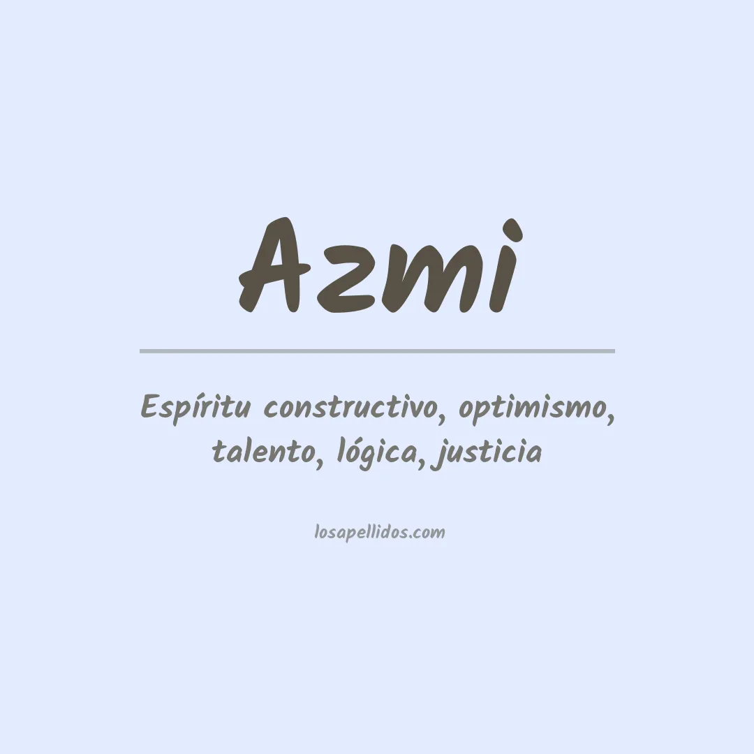 Apellido Azmi