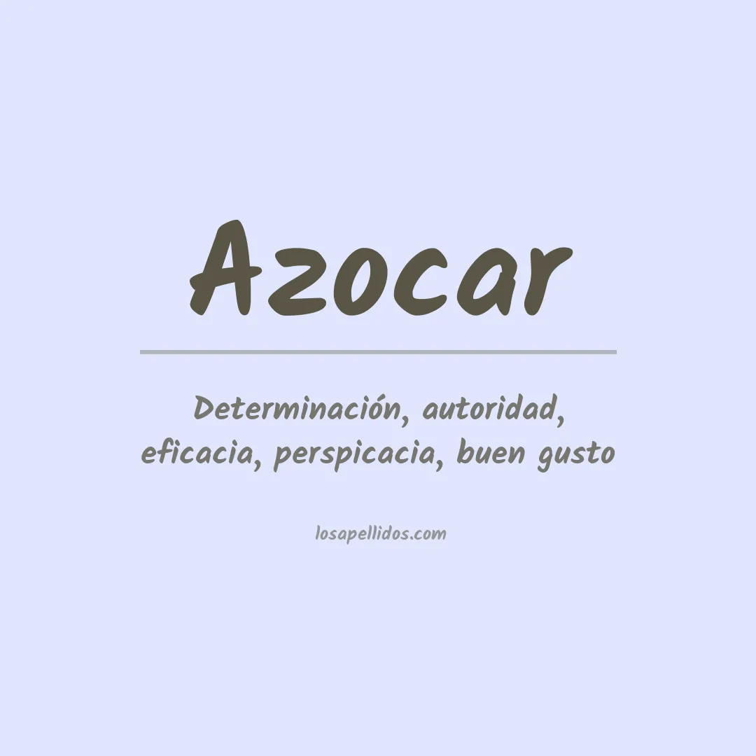 Apellido Azocar