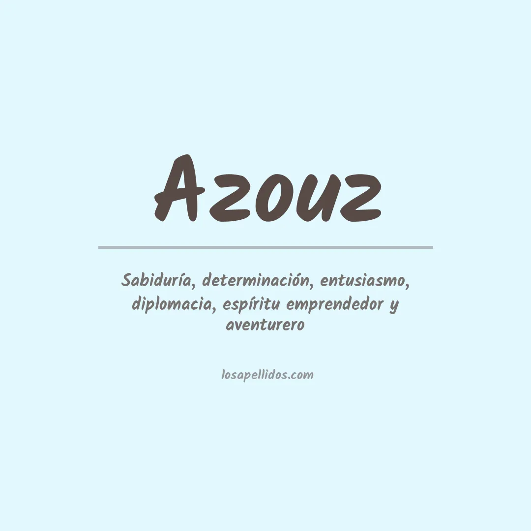 Apellido Azouz