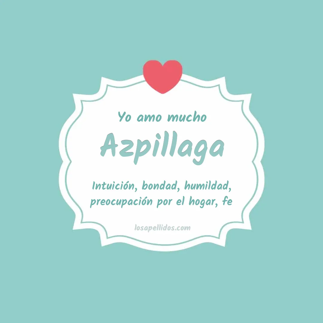 Yo amo mucho Azpillaga
