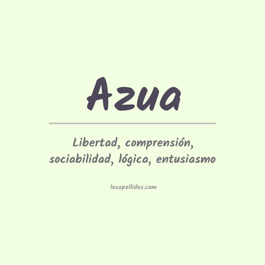 Apellido Azua