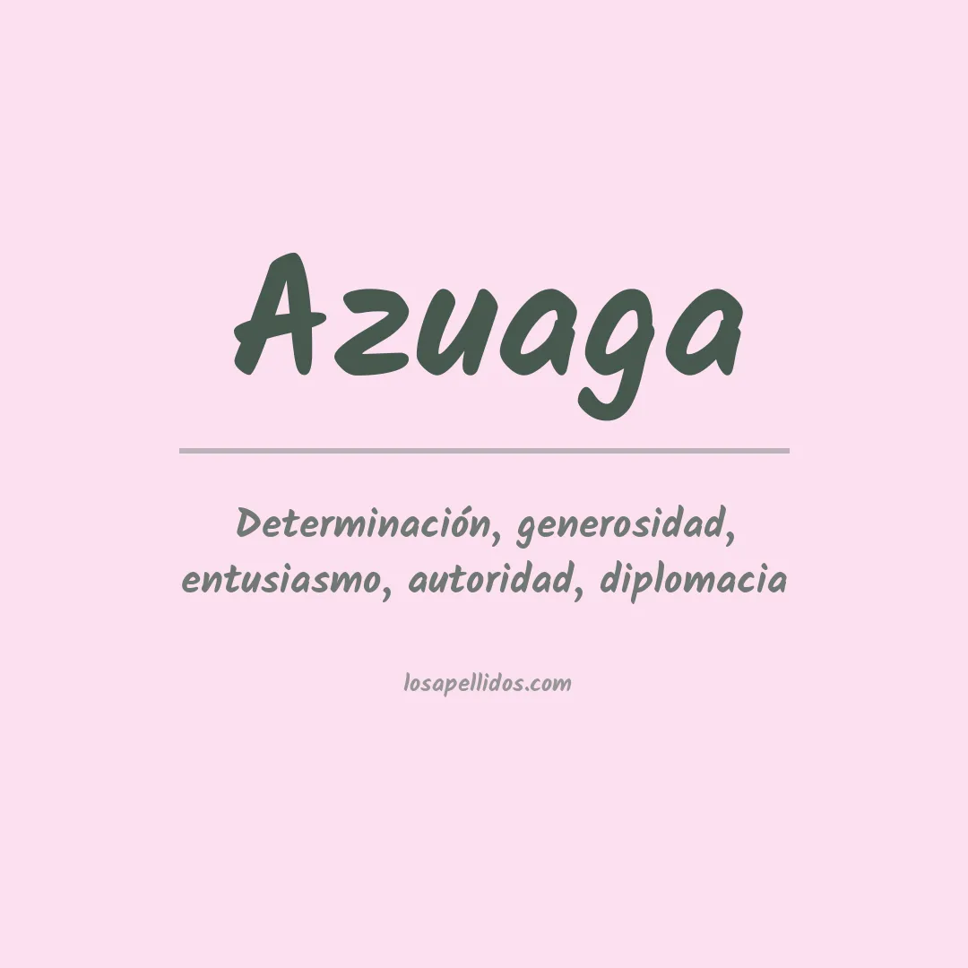 Apellido Azuaga