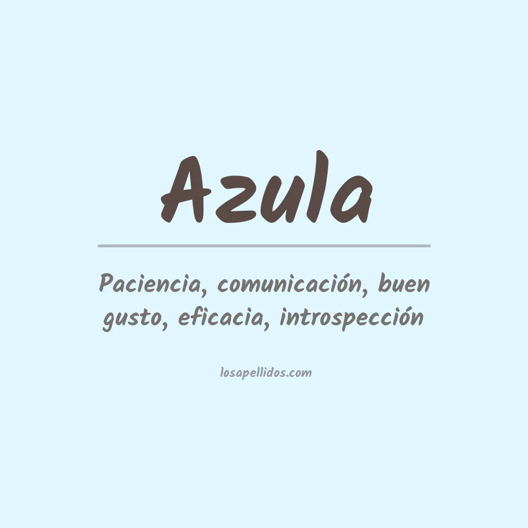 Apellido Azula