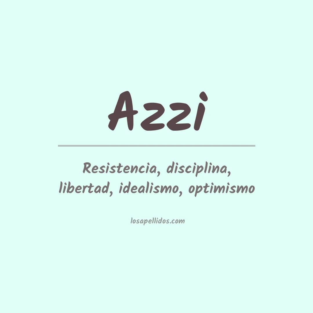 Apellido Azzi