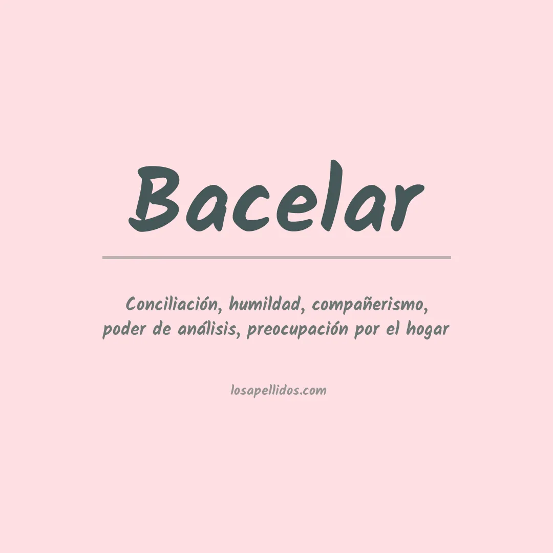 Apellido Bacelar