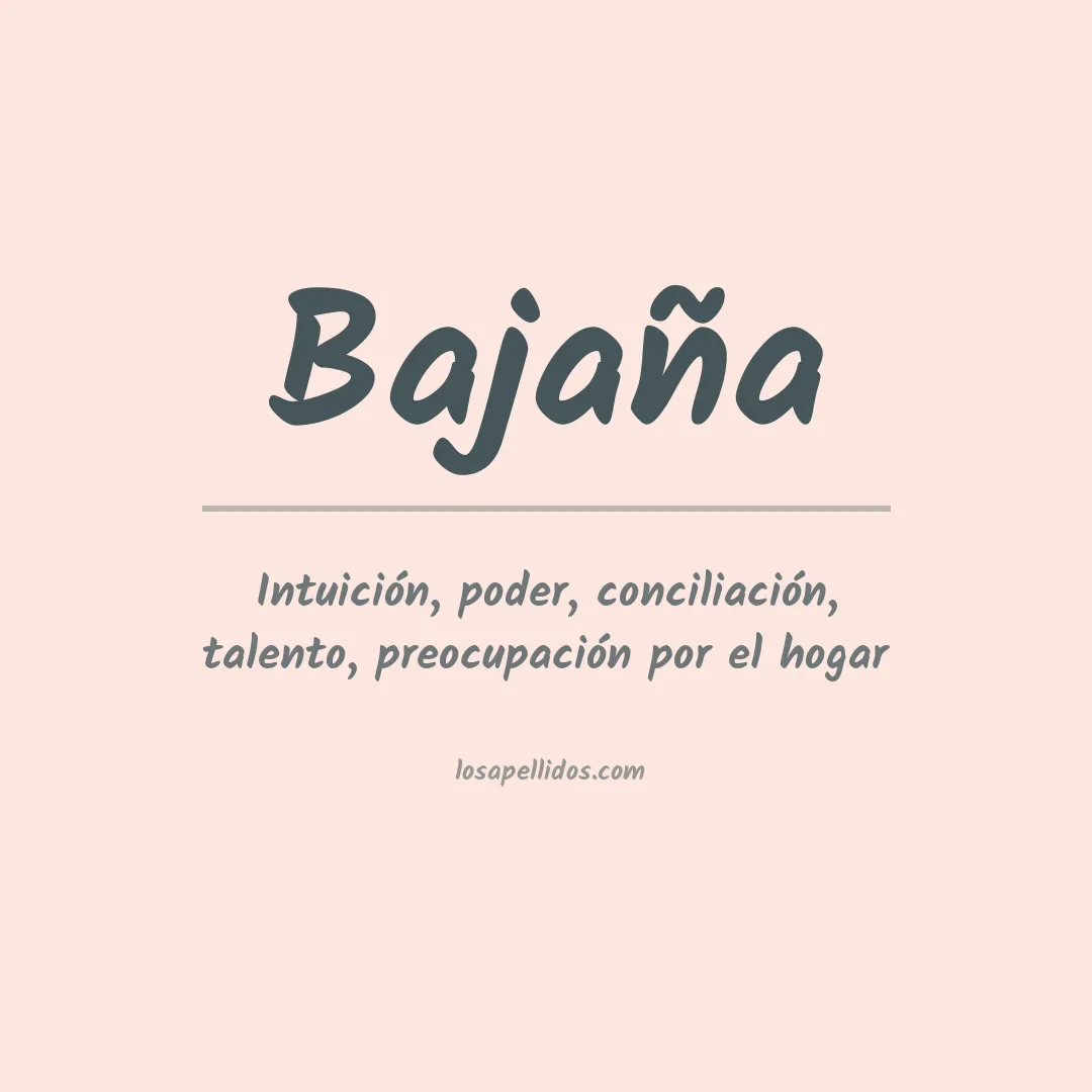 Apellido Bajaña