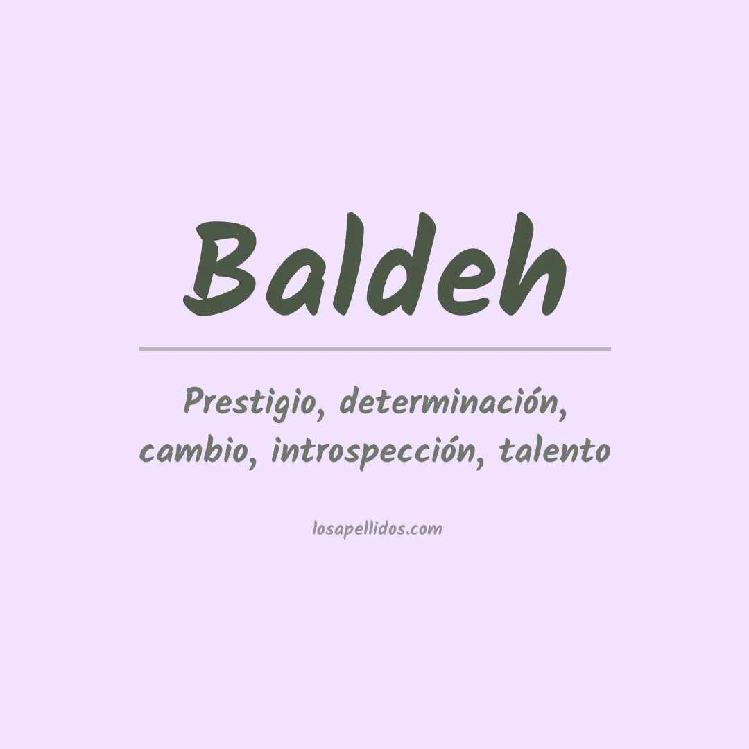 Apellido Baldeh
