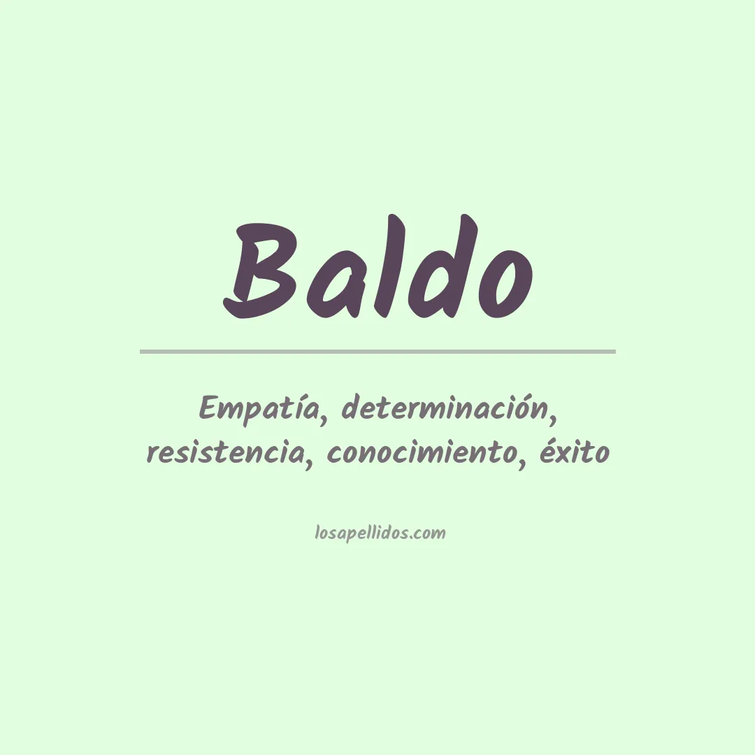 Apellido Baldo