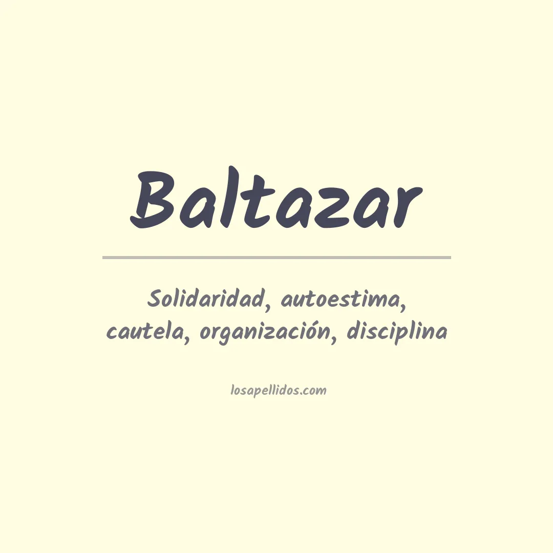 Apellido Baltazar