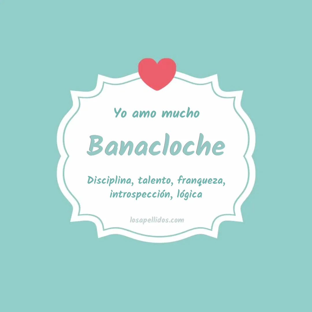 Yo amo mucho Banacloche