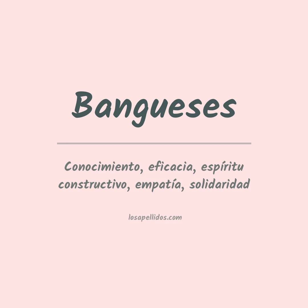 Apellido Bangueses