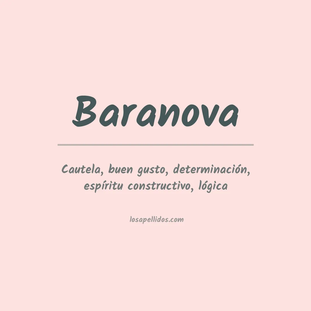 Apellido Baranova