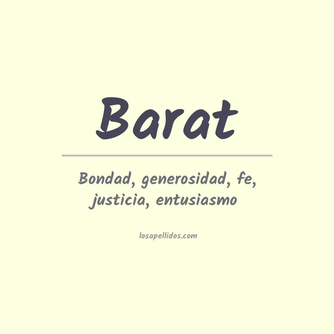 Apellido Barat